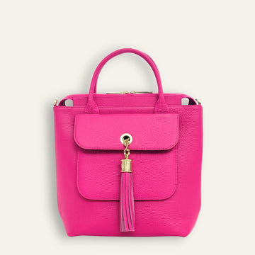 Preloved Poppy Mini Backpack | Pink Kiss with Gold hardware