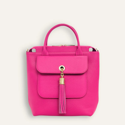 Preloved Poppy Mini Backpack | Pink Kiss with Gold hardware