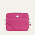 Mia Crossbody | Pink Kiss with Silver hardware