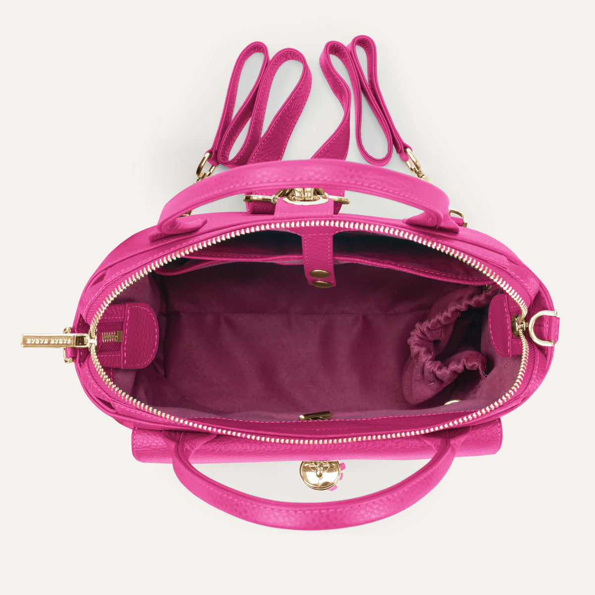 Pink Kiss Sarah Haran Mini P Gold Overhead P74 G