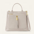 Dahlia Tote | Porcelain with Gold hardware