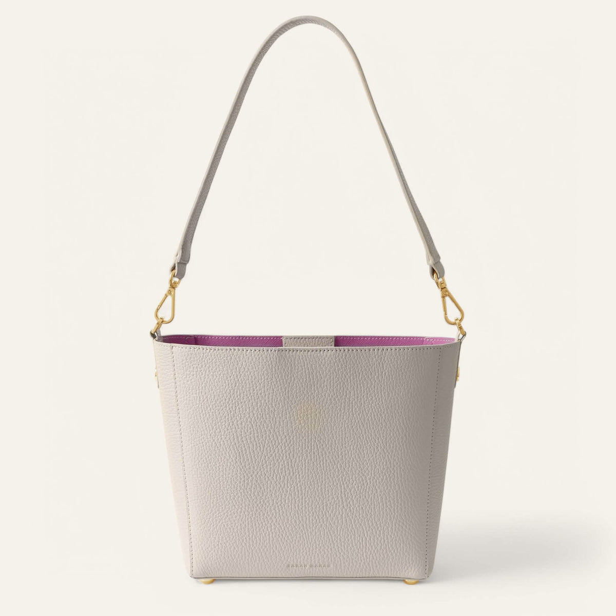Porcelain Sarah Haran Mini S Tote with Gold hardware back