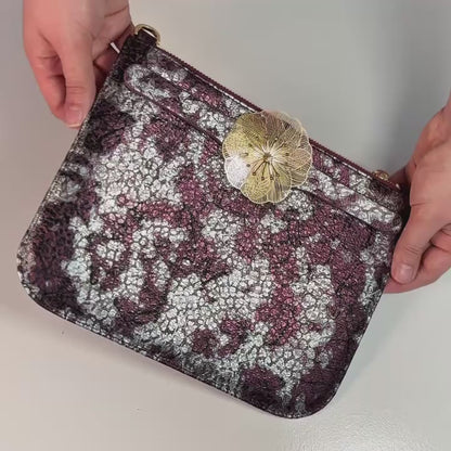 Ivy | Cheri Lace with Gold hardware