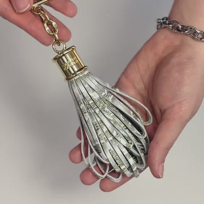 Gemini Duo | Lichen with Gold hardware