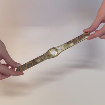 Deco Duo | Leopard Luxe with Silver hardware