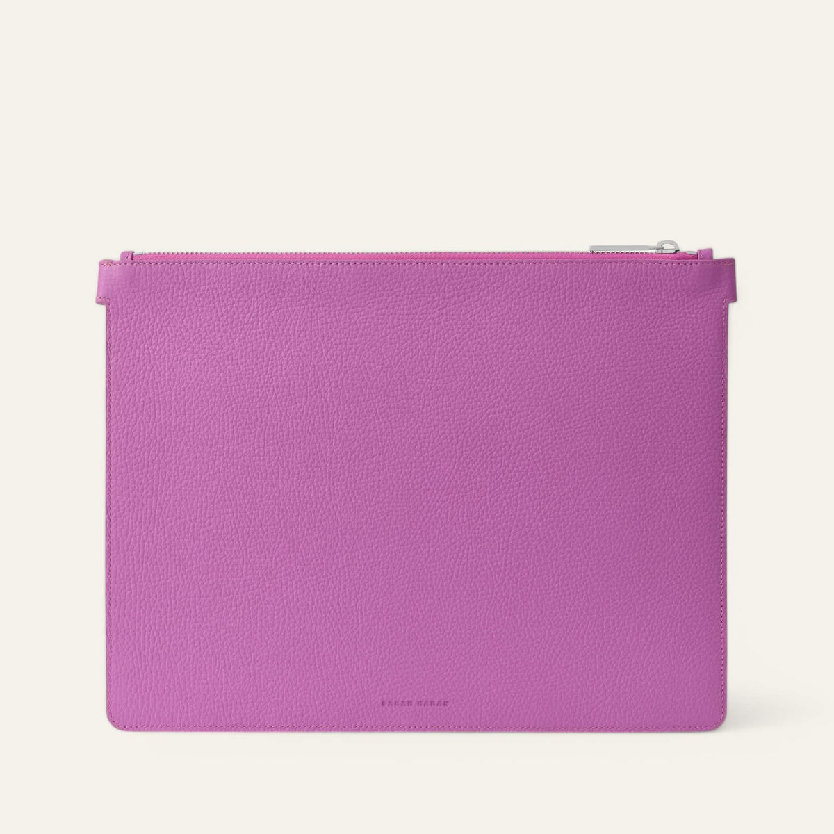Purple Rose Sarah Haran Zipped Pocket Divider with Silver hardware back