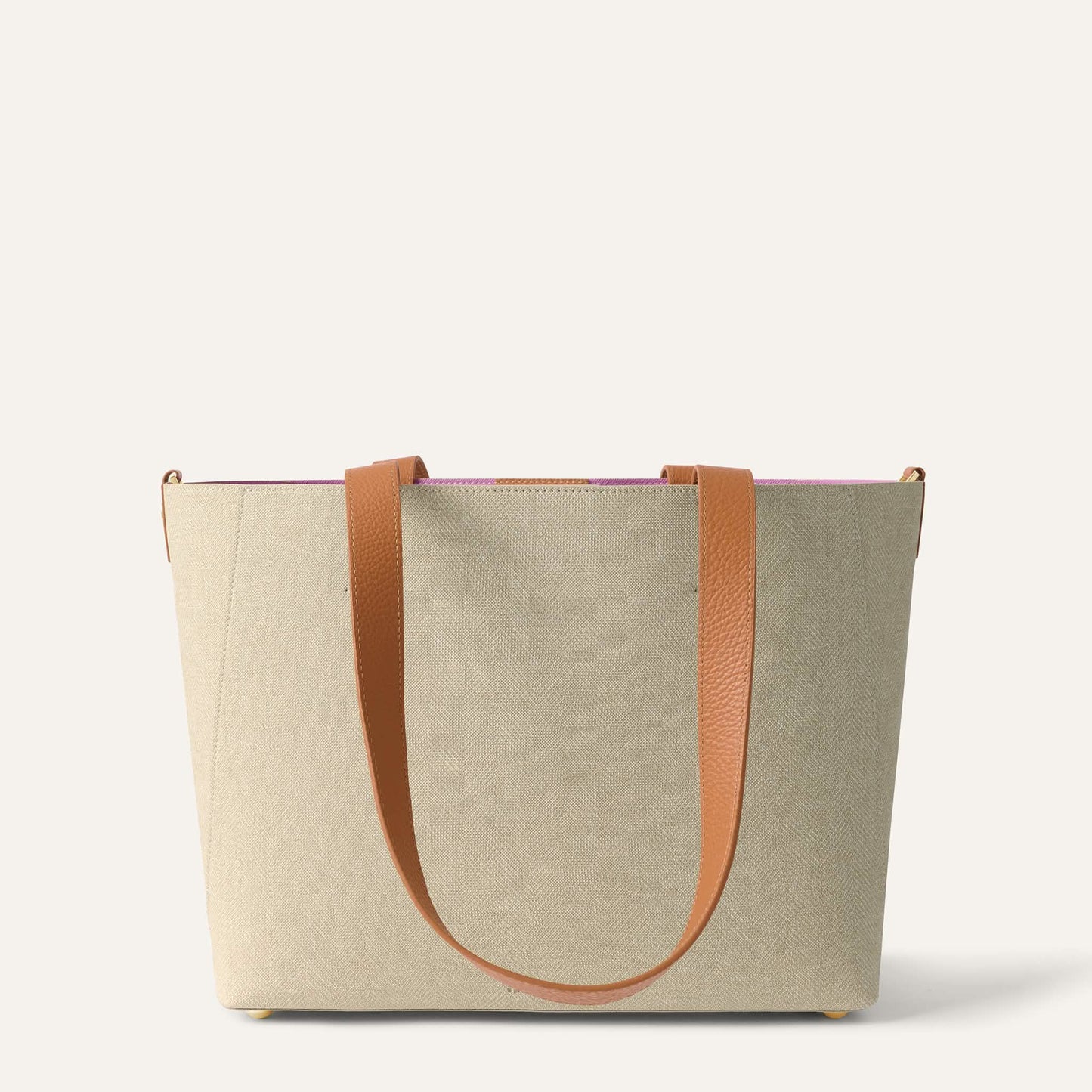 Sarah Tote | Sand Tan with Silver hardware