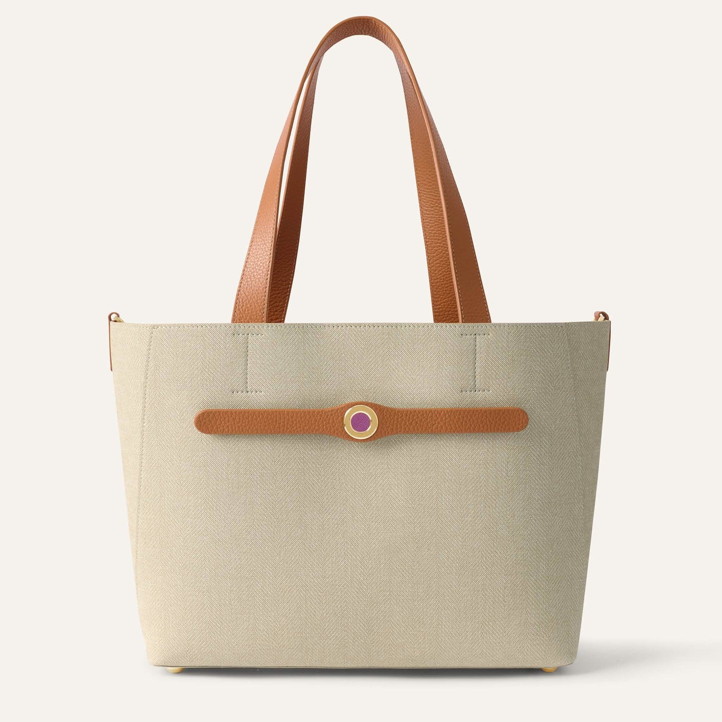 Sarah Tote | Sand Tan with Gold hardware