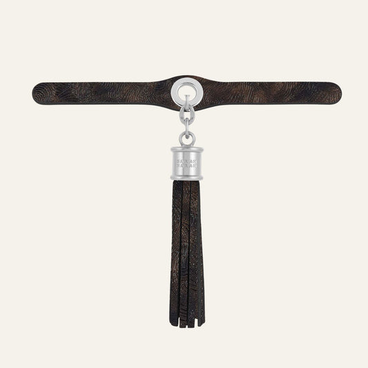 Deco Duo | Orbit with Silver hardware