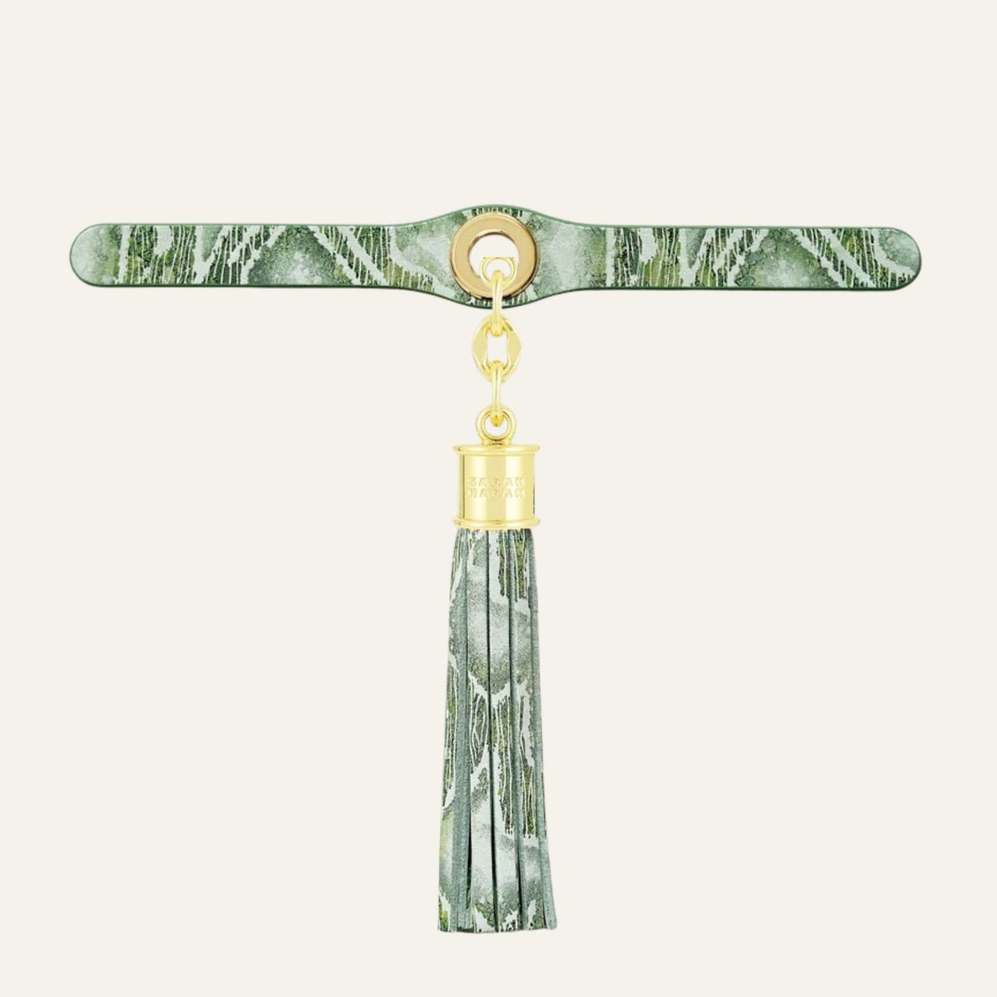 Deco Duo | Lichen with Gold hardware