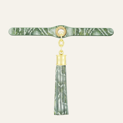 Deco Duo | Lichen with Gold hardware