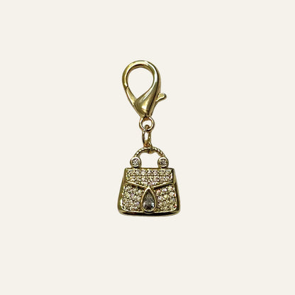 Kiltie Charm Brooch | with Gold hardware