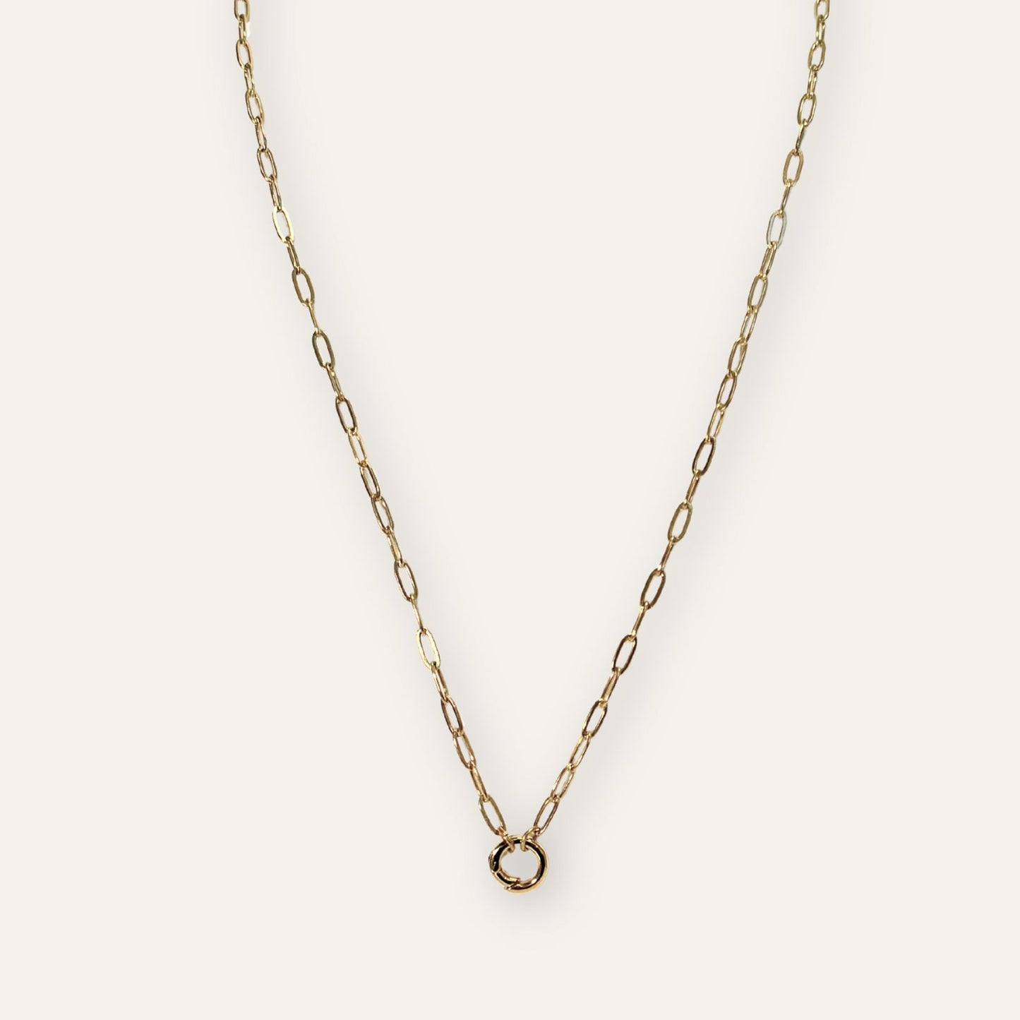 Dahlia Chain Necklace | with Gold hardware