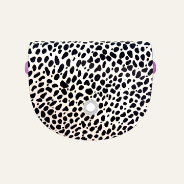 Flap Universal | Dalmatian with Silver hardware