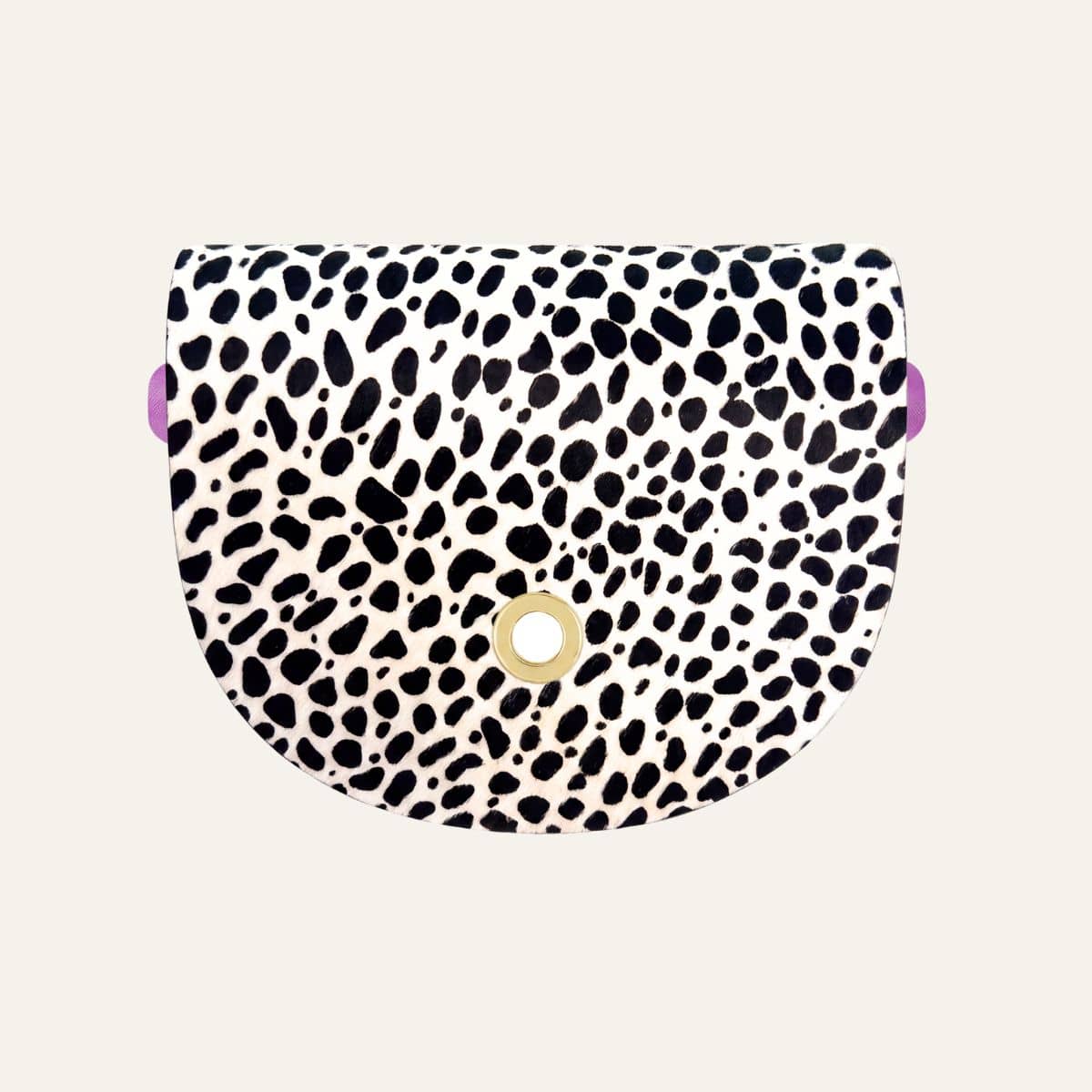 Flap Universal | Dalmatian with Gold hardware