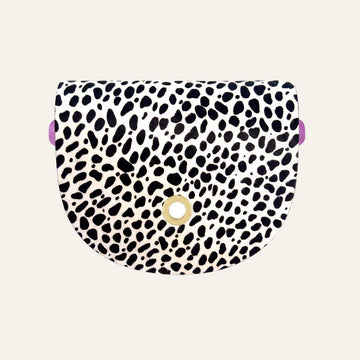 Flap Universal | Dalmatian with Gold hardware
