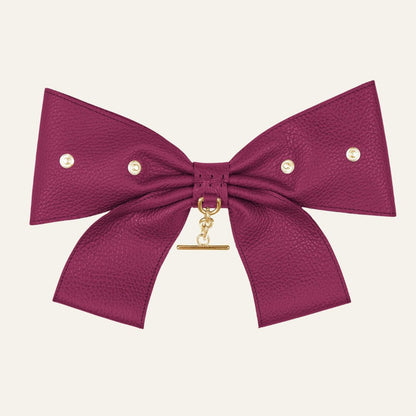 Deco Bow | Cheri with Gold hardware