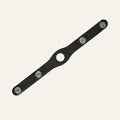 Deco Connector | Black with Silver hardware (Popper)