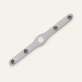 Deco Connector | Porcelain with Silver hardware (Popper)
