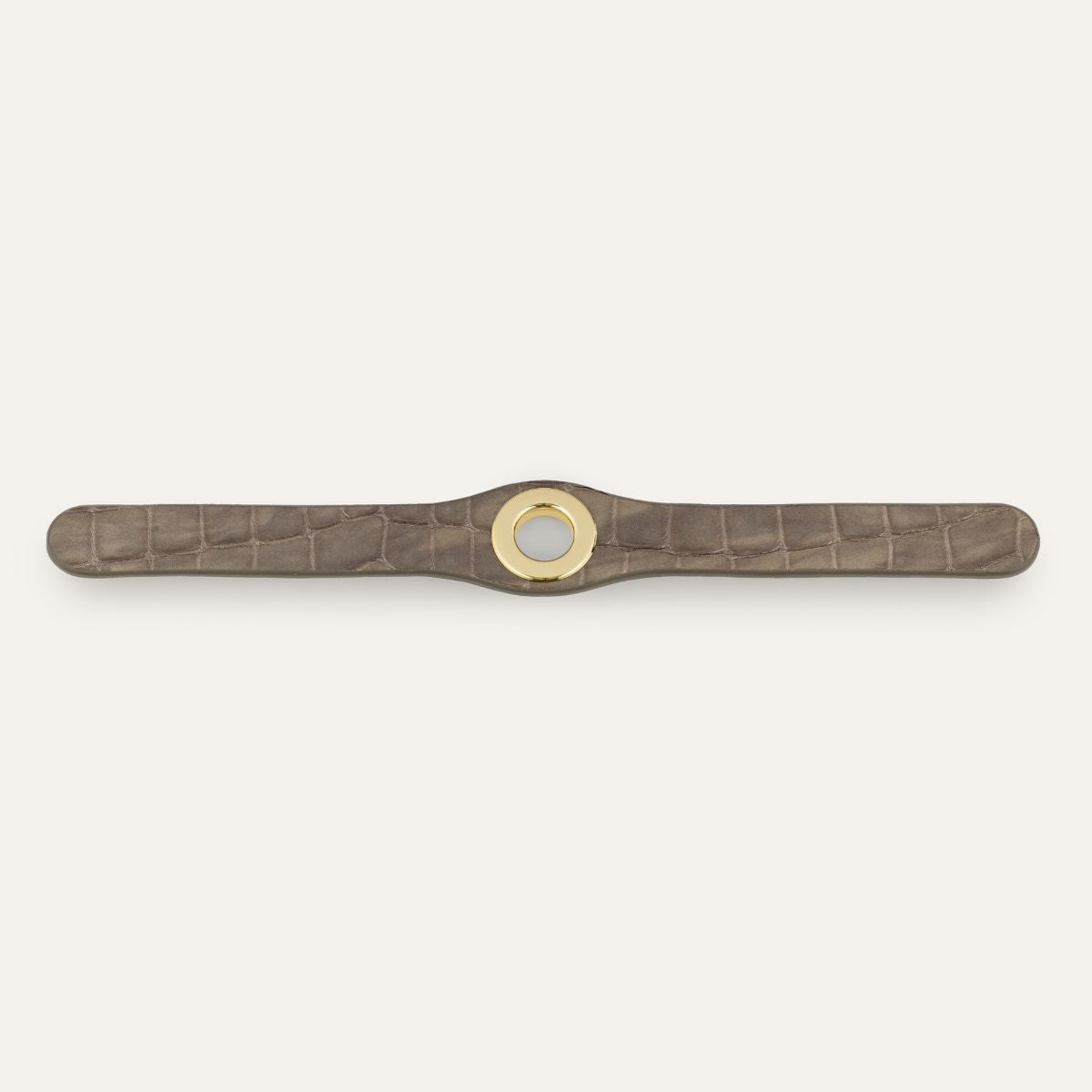 Deco Classic | Flint Patent with Gold hardware