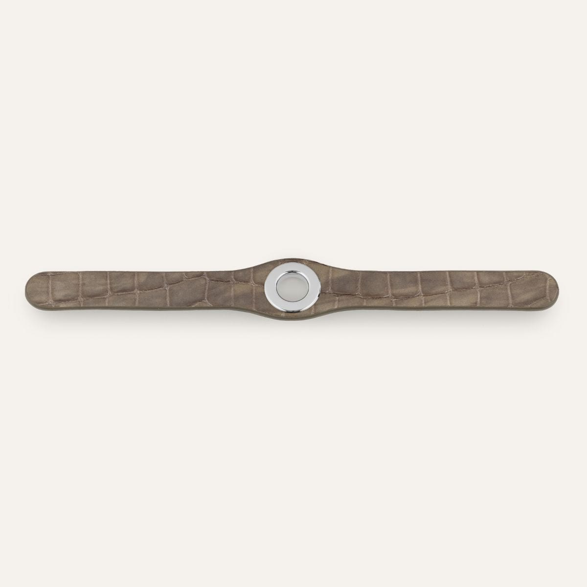 Deco Classic | Flint Patent with Silver hardware