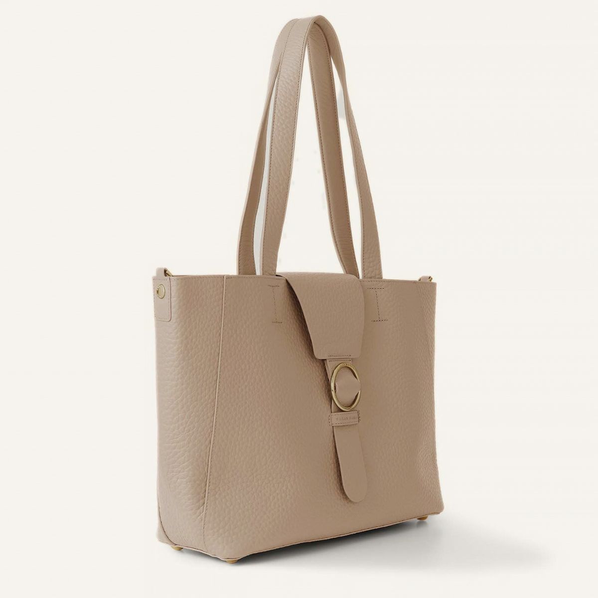 Gardenia Tote | Nude Bicouture with Gold hardware