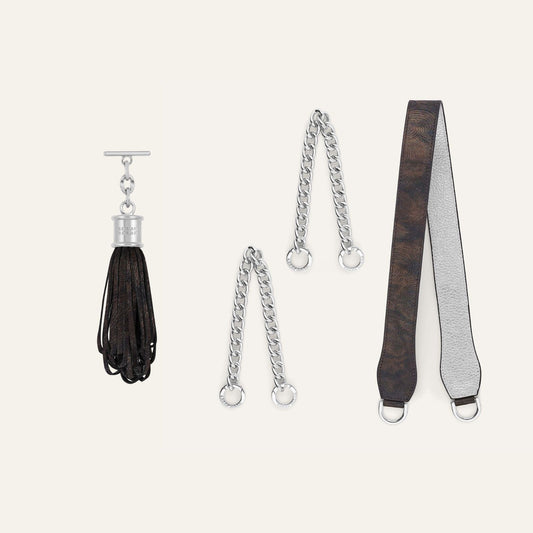 Gemini Duo | Orbit with Silver hardware