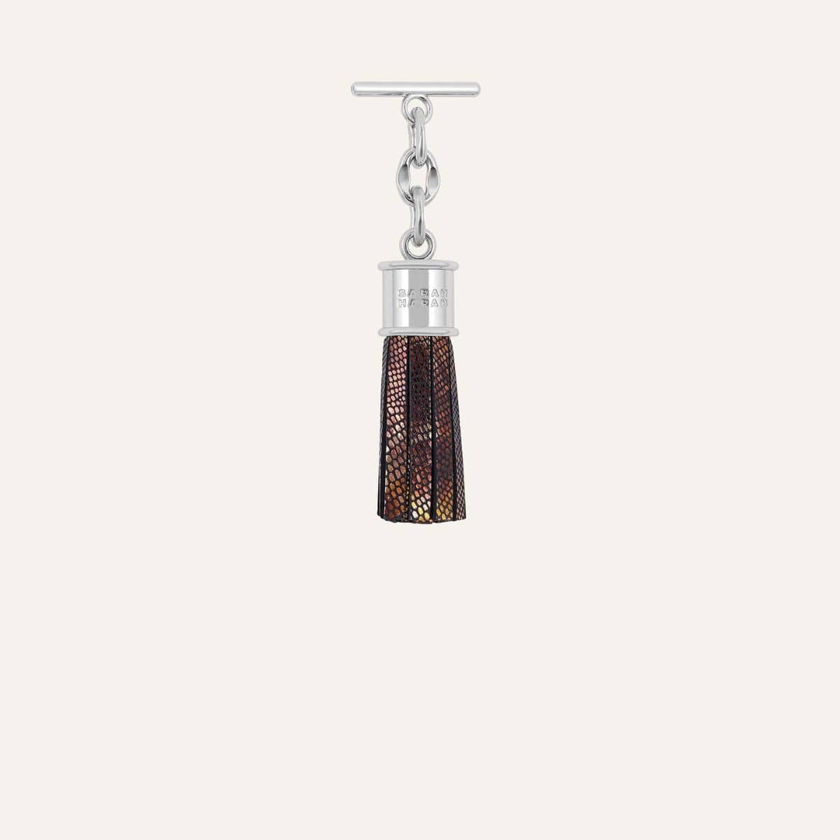 Capsule Tassel Mini | Golden Mirage  with Silver hardware