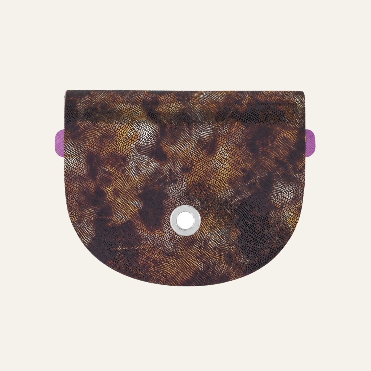Flap Universal | Golden Mirage  with Silver hardware