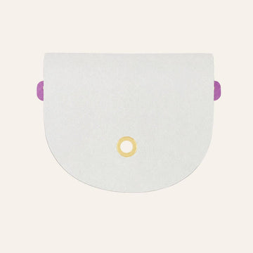 Flap Universal | Ivory with Gold hardware