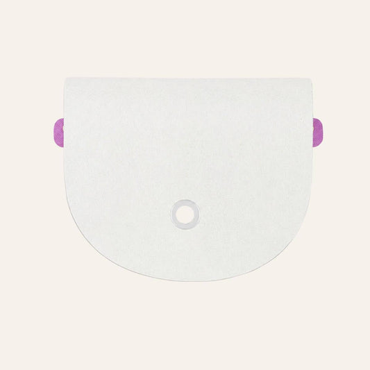 Flap Universal | Ivory with Silver hardware