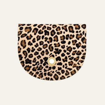 Flap Mini | Leopard with Gold hardware