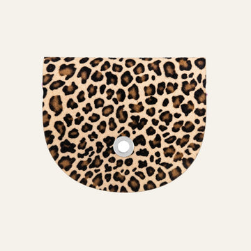 Flap Mini | Leopard with Silver hardware