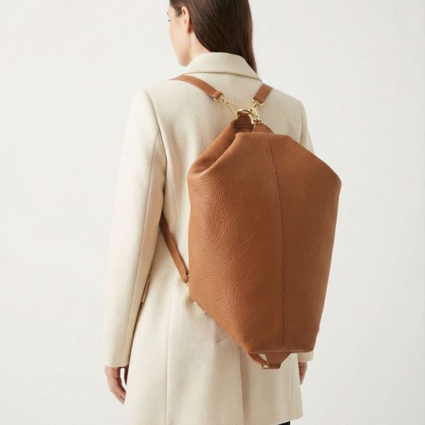 Lotus | Navy with Gold hardware