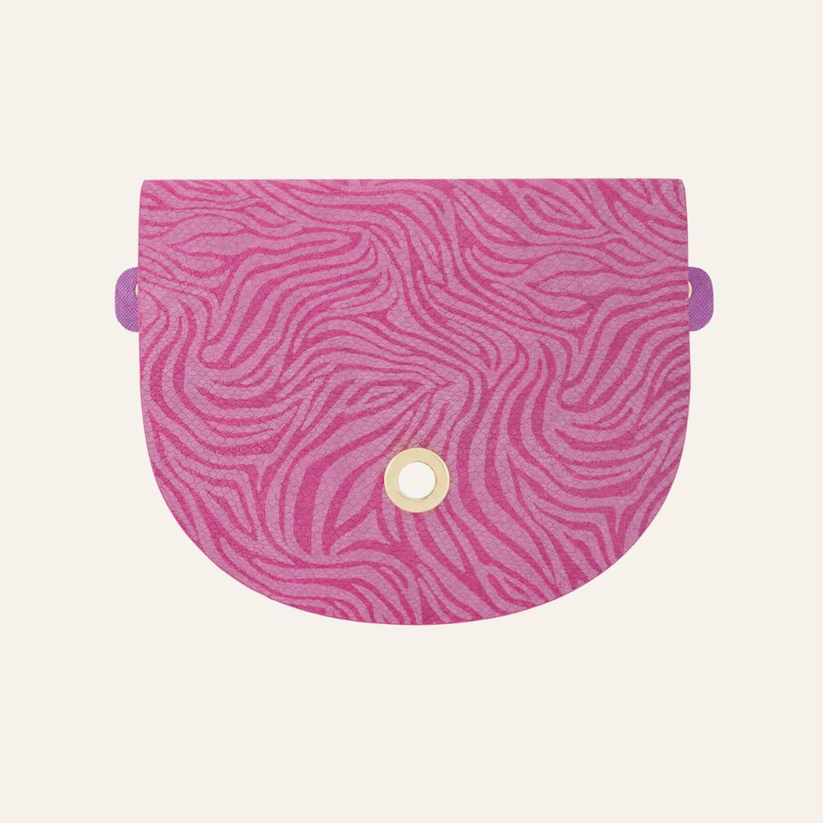 Flap Universal | Magenta Wave with Gold hardware
