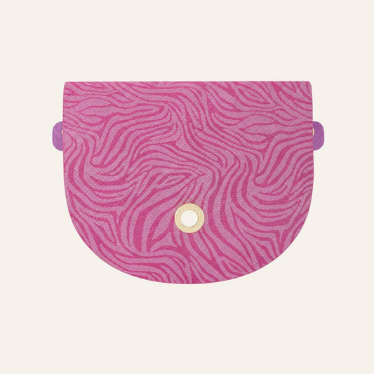 Flap Universal | Magenta Wave with Gold hardware