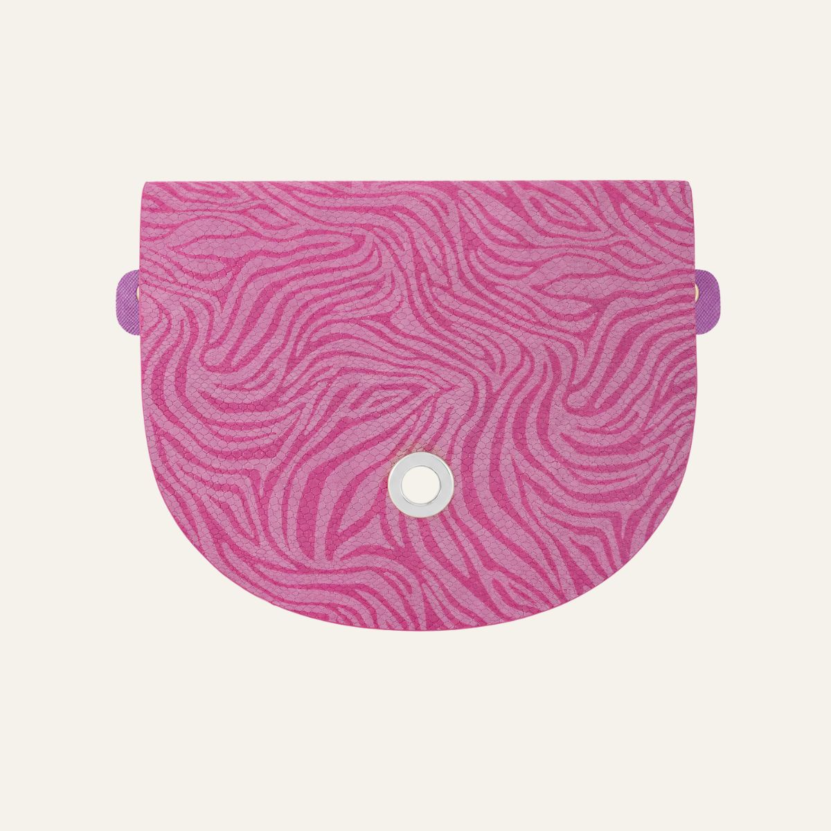 Flap Universal | Magenta Wave with Silver hardware