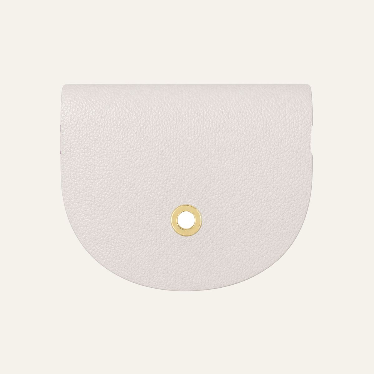 Flap Mini | Porcelain with Gold hardware