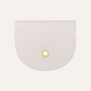 Flap Mini | Porcelain with Gold hardware