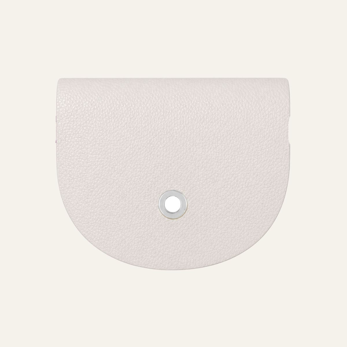 Flap Mini | Porcelain with Silver hardware