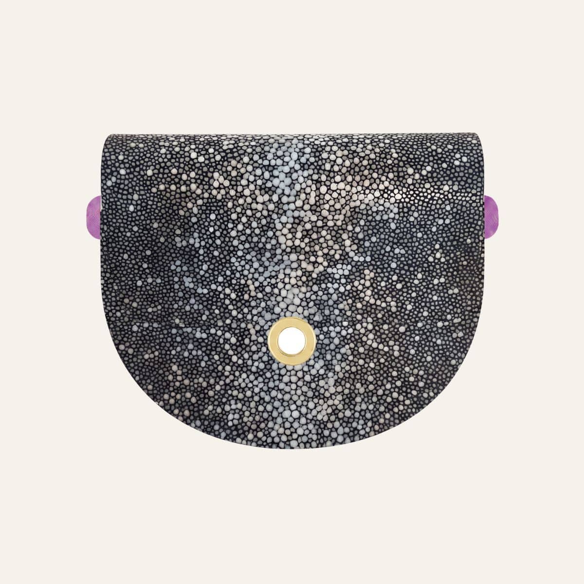 Flap Universal | Multi Colour Shagreen with Gold hardware