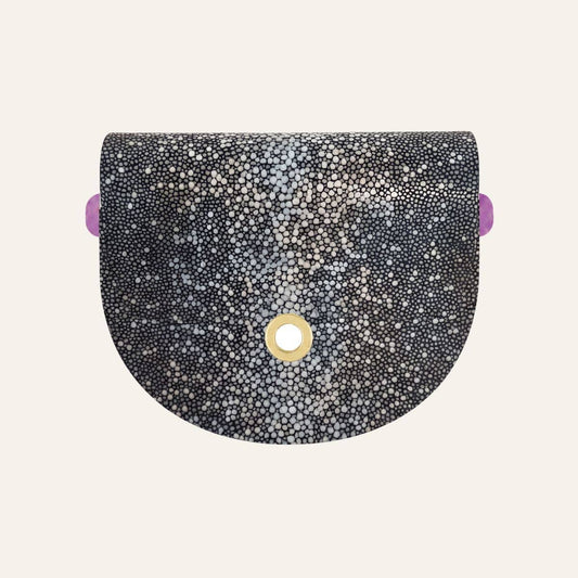 Flap Universal | Multi Colour Shagreen with Gold hardware