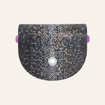 Flap Universal | Multi Colour Shagreen with Silver hardware