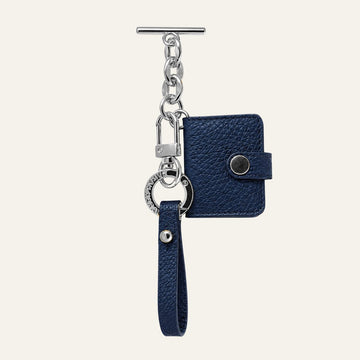 Moments Tassel | Navy with Silver hardware