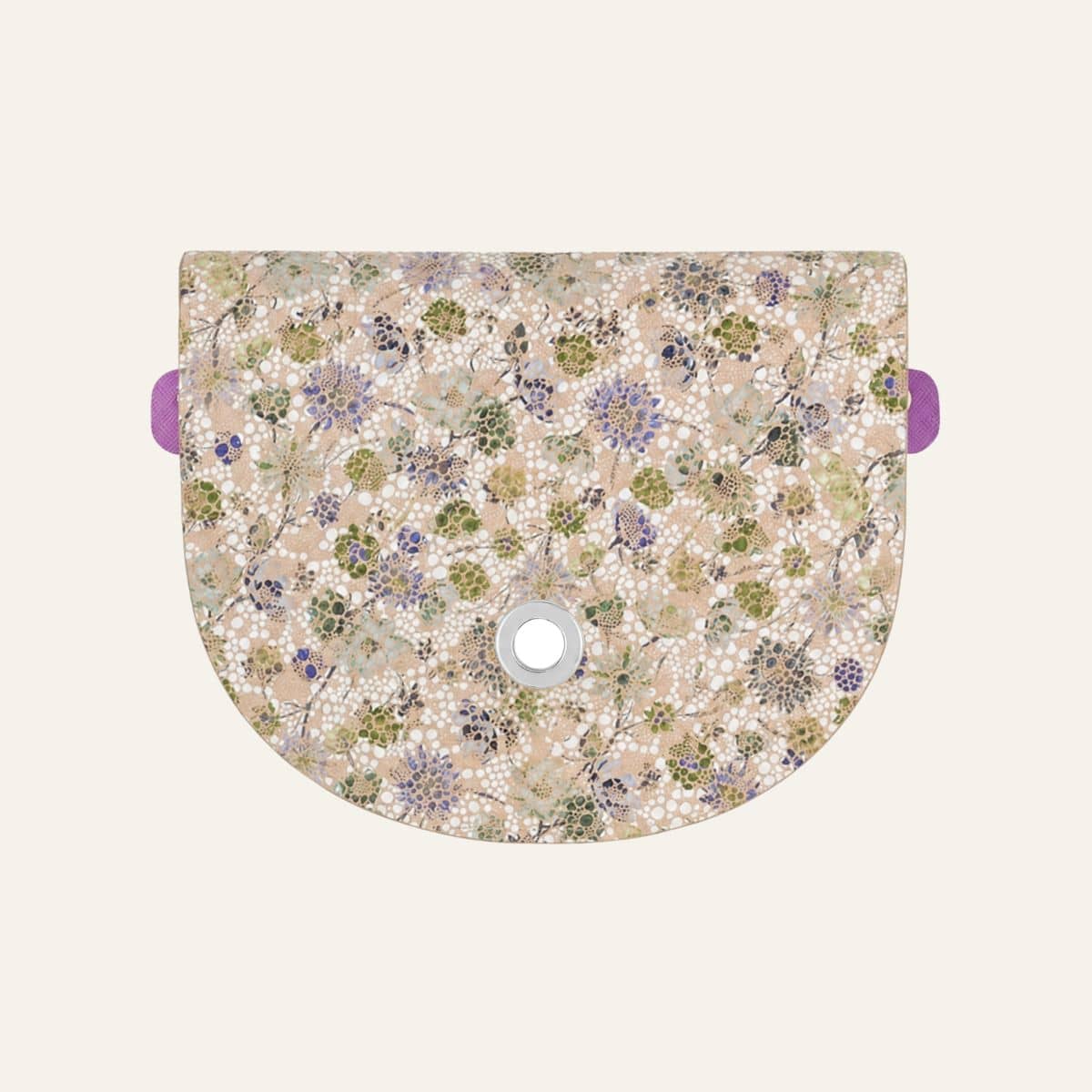 Flap Universal | Petal Bloom with Silver hardware