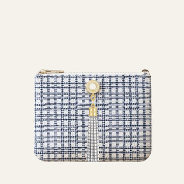 Ivy Clutch Bag | Plaid Dreams with Gold hardware