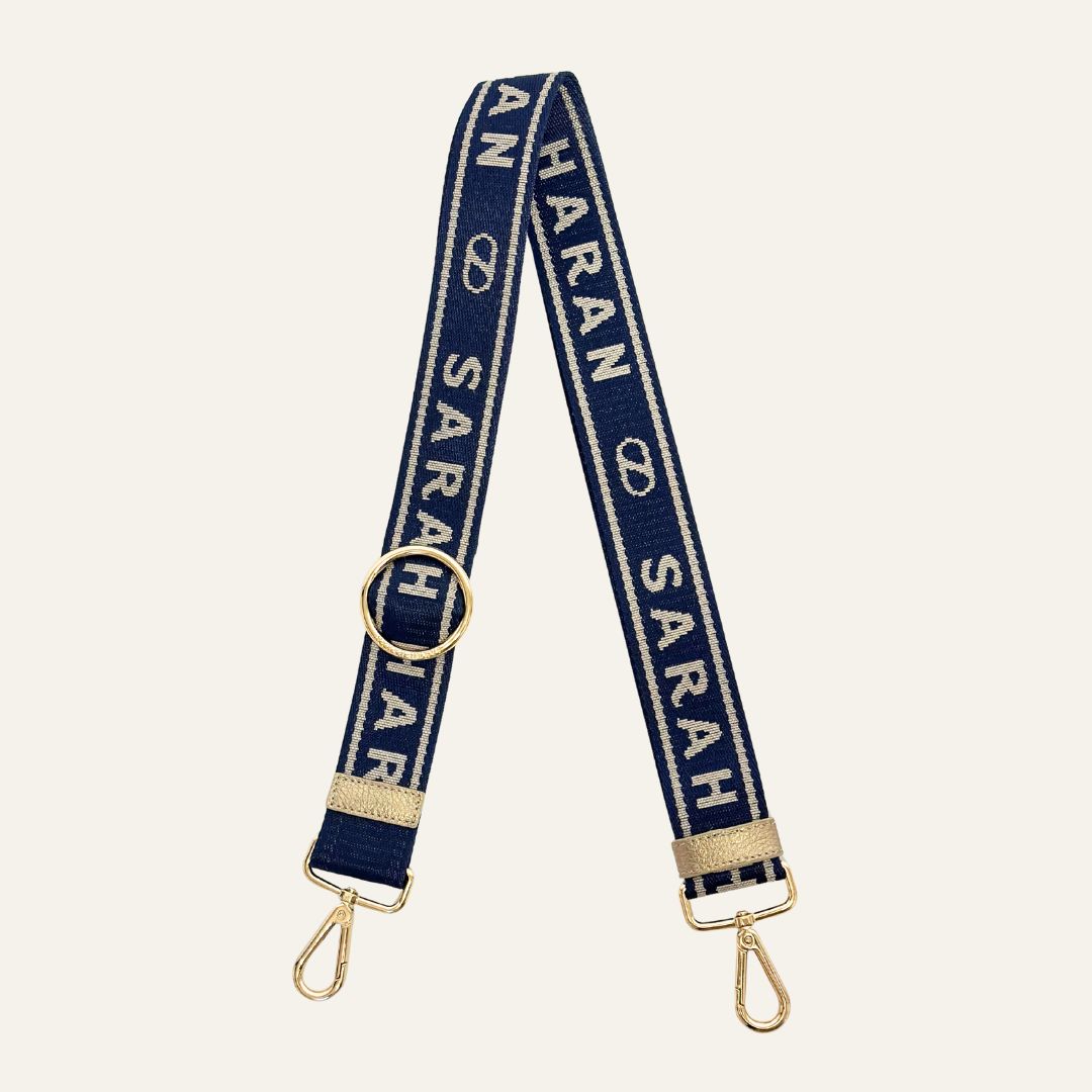 River Strap | Insignia with Gold hardware