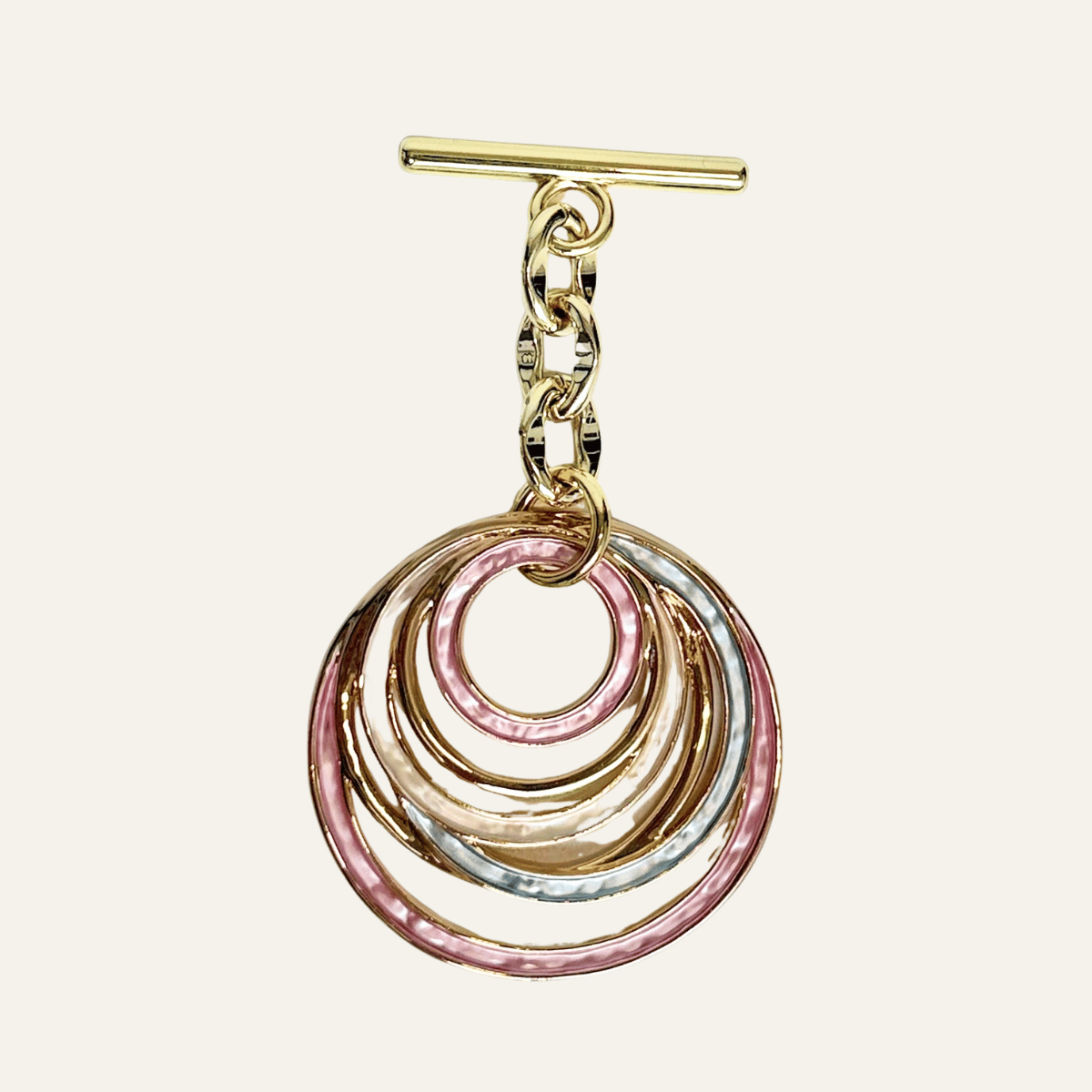 Swirl Tassel | Pastel Mix with Gold hardware
