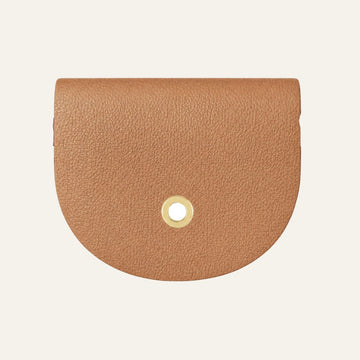 Flap Mini | Tan with Gold hardware
