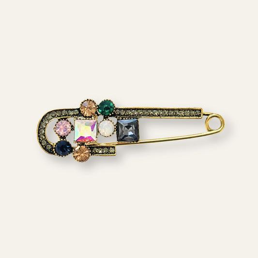 Vintage Pin | with Gold hardware